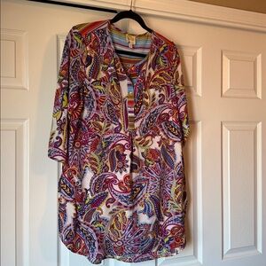 Fig and Flower▪️Paisley Boho Tunic